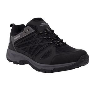 Trespass Mens Fisk Sneakers / Black/Black